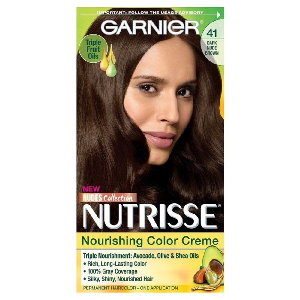 GARNIER💥NUTRISSE NUDES COLLECTION 41 DARK NUDE BROWN 💥